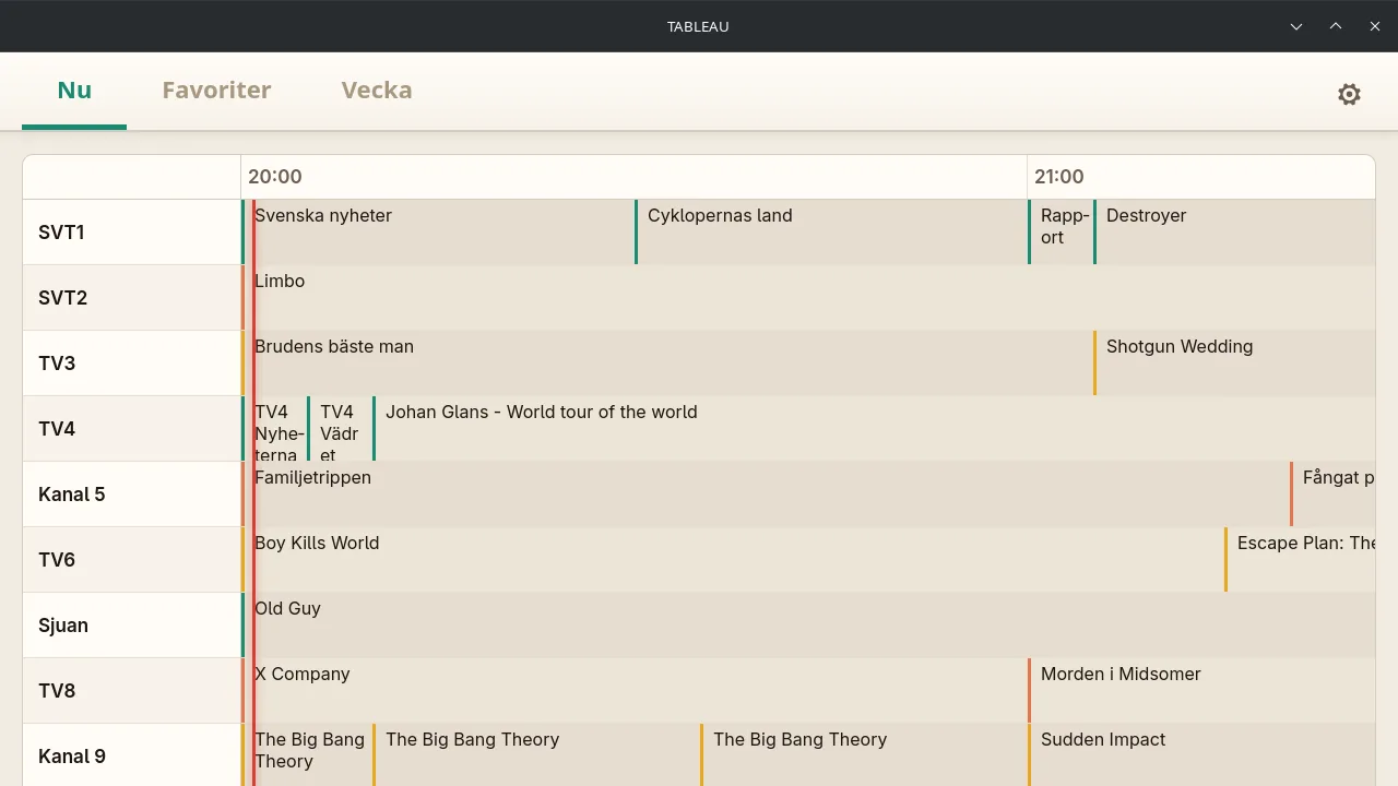 TV-Tabla screenshot